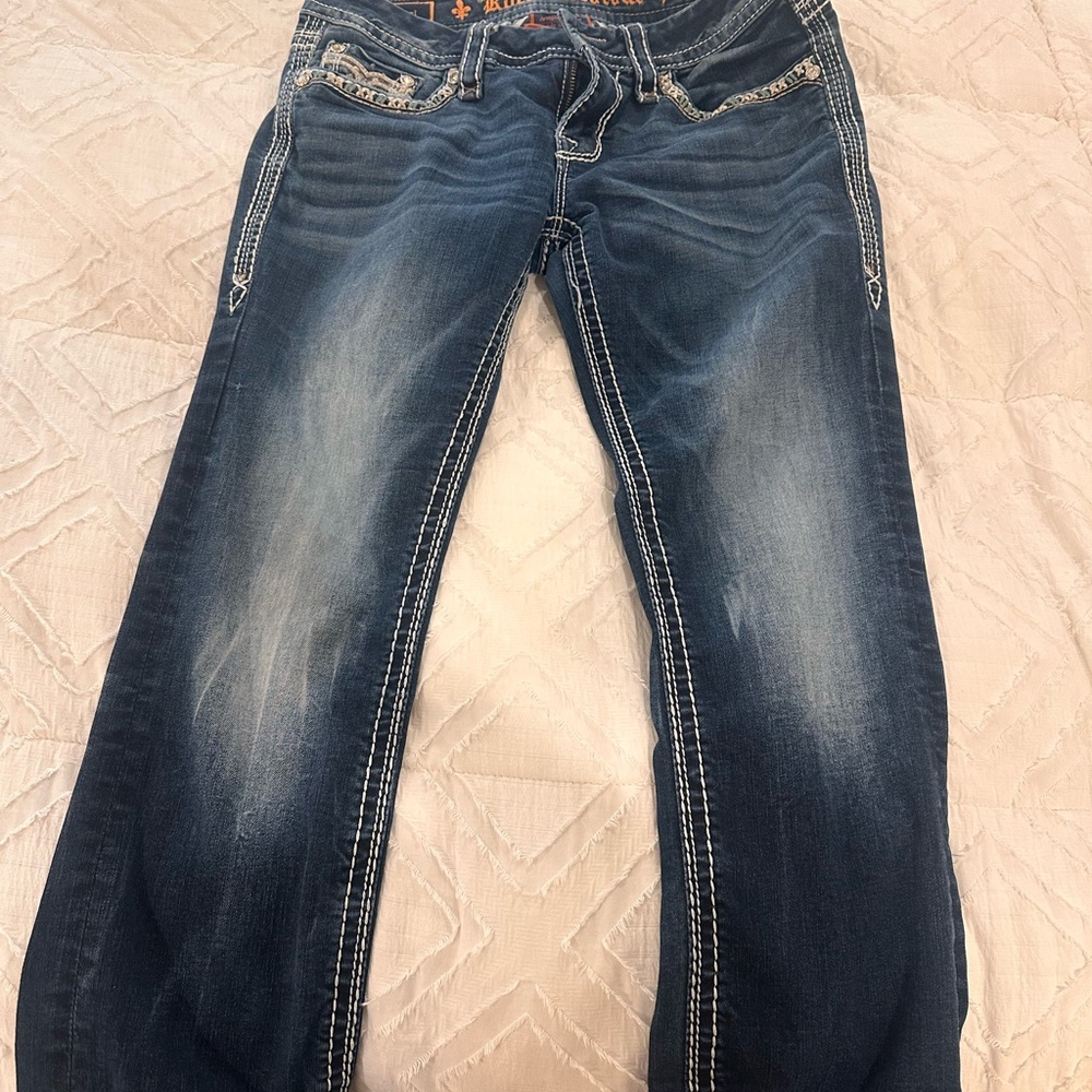 Rock revival capris